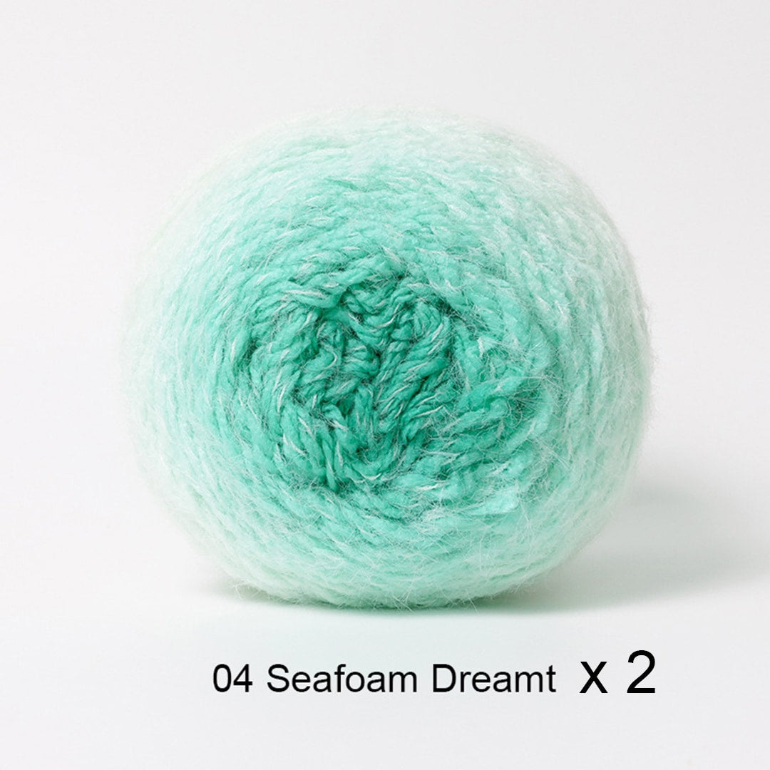 Ombre Yarn Cakes – Gradient Yarn for Crocheting Blankets