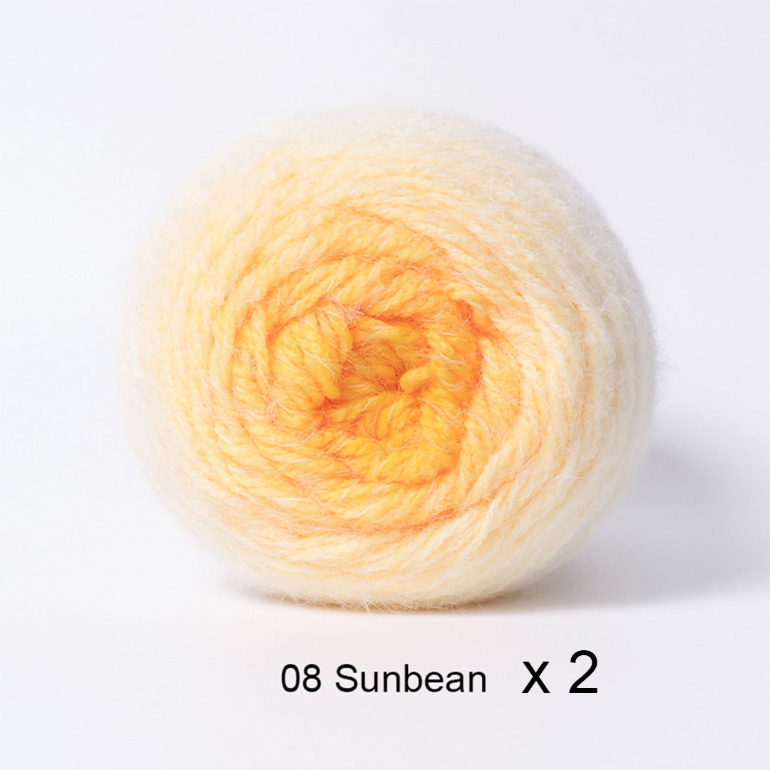 Ombre Yarn Cakes – Gradient Yarn for Crocheting Blankets