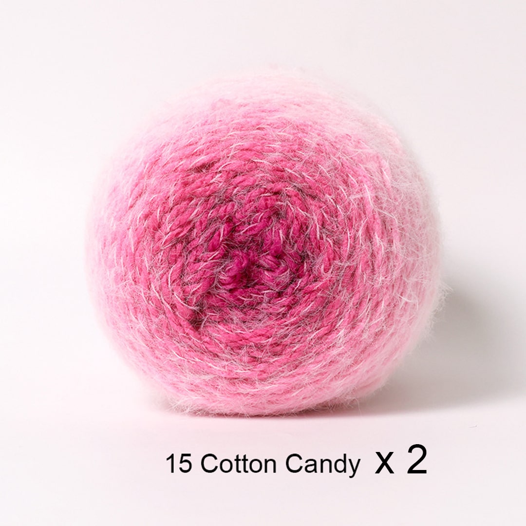 Ombre Yarn Cakes – Gradient Yarn for Crocheting Blankets