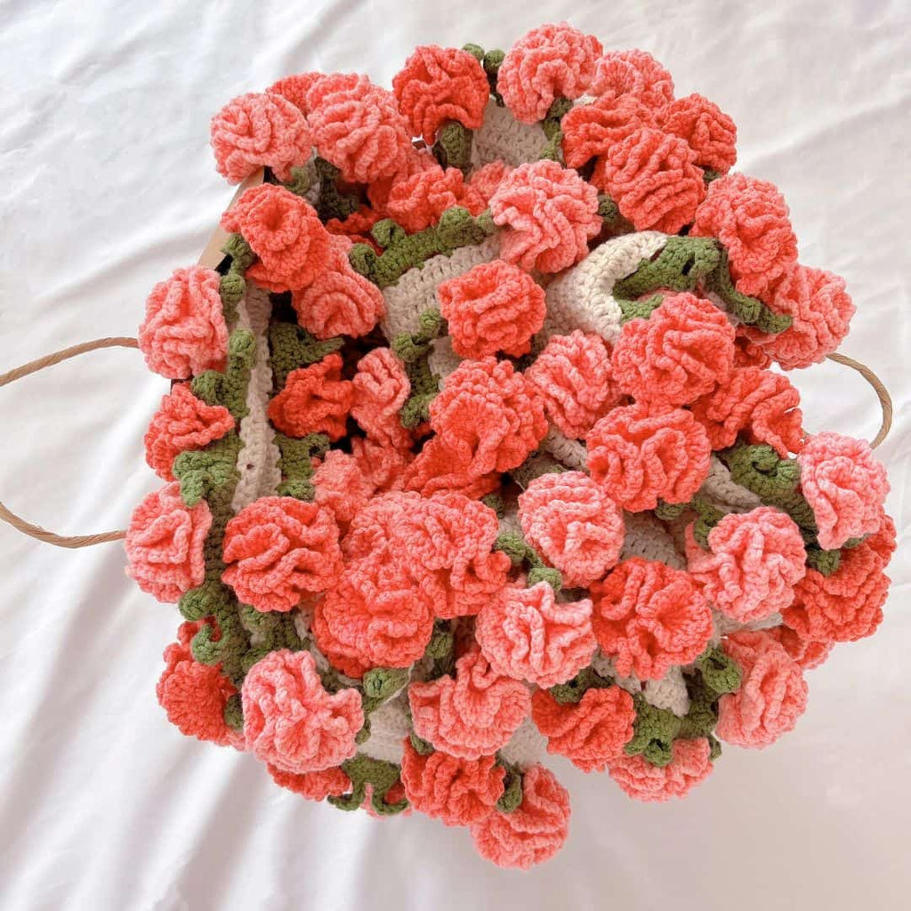 Crochet Carnation Blanket Pattern