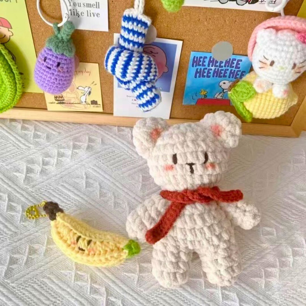 Handmade Soft Crochet Bear