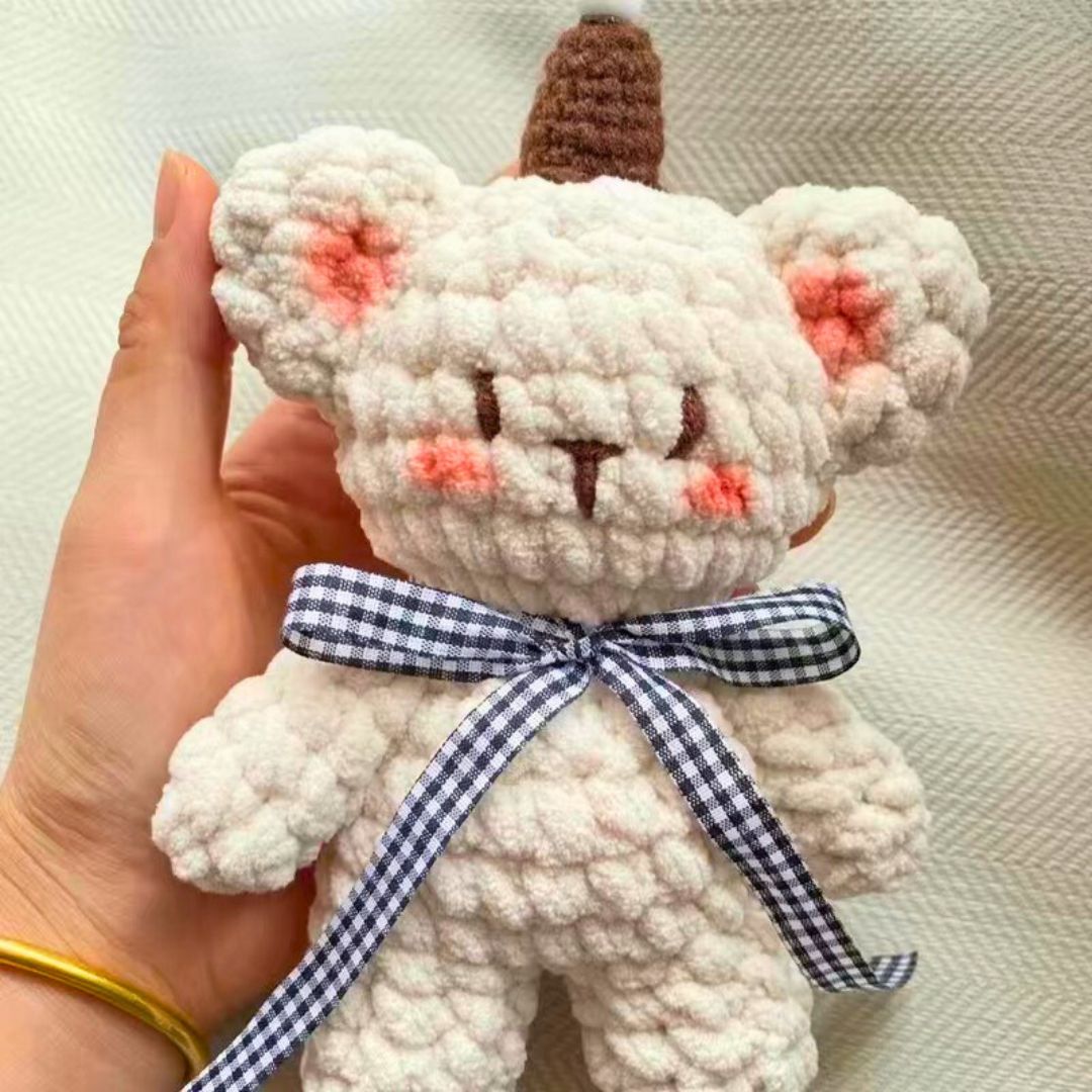 Handmade Soft Crochet Bear