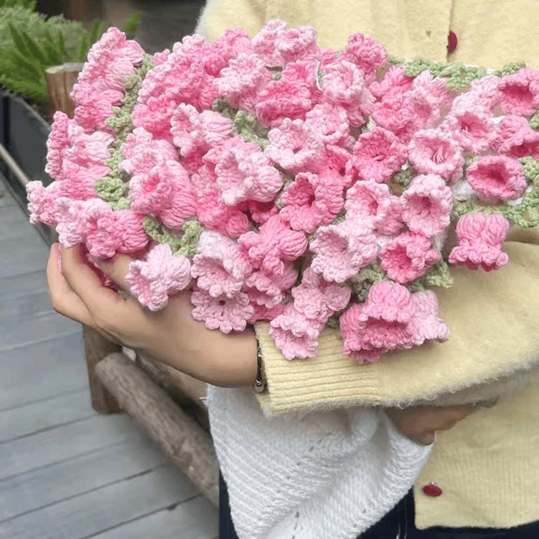 Crochet Flower Bouquet Blanket