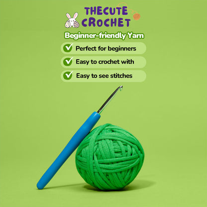 The Cute Crochet beginner kit - Beginner-friendly Yarn