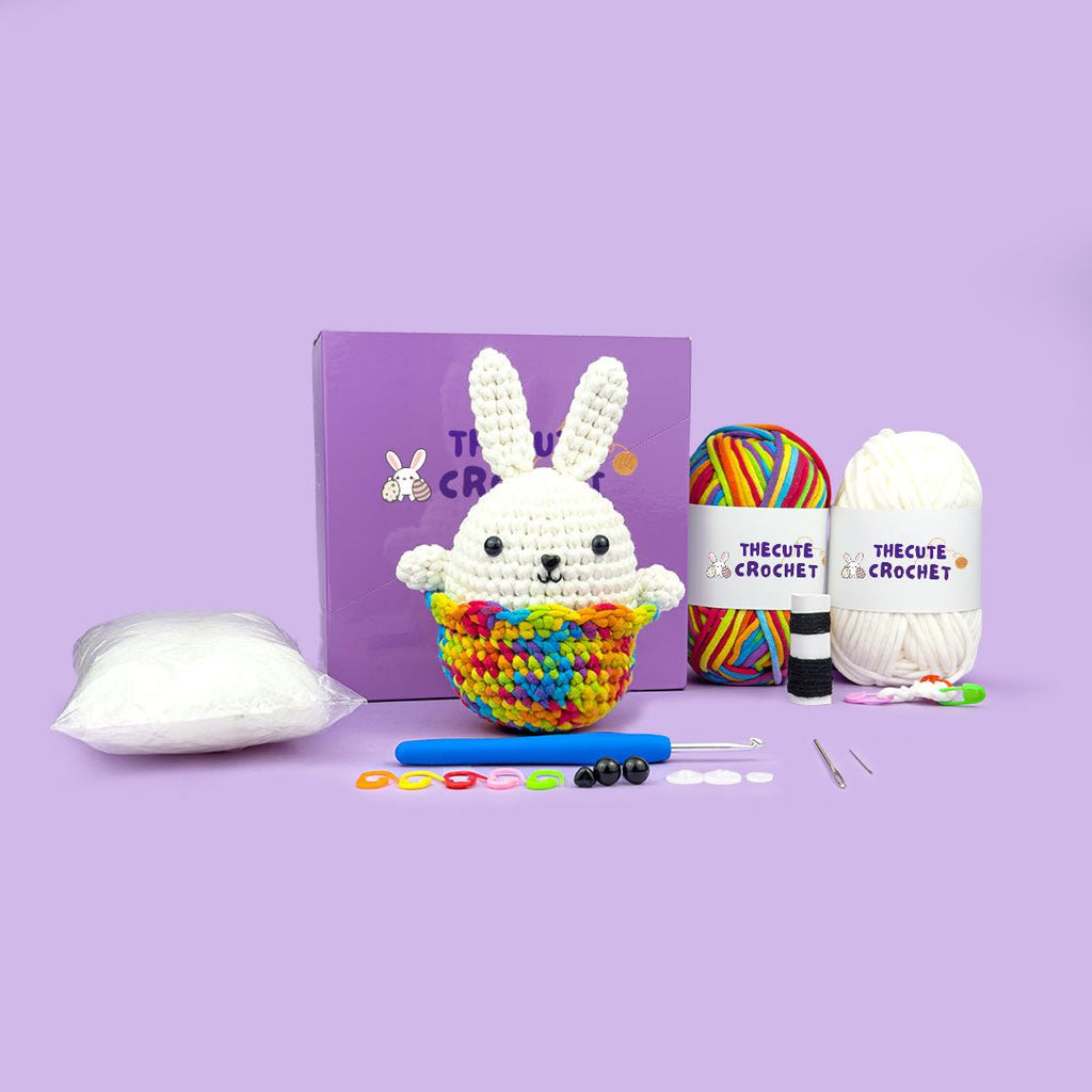 Benny the Bunny Crochet Kit - TheCuteCrochet