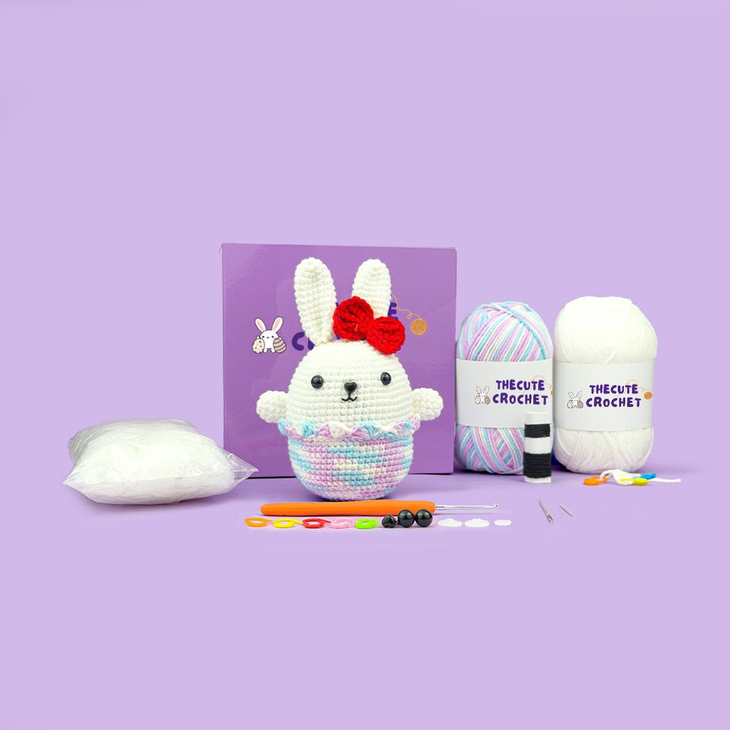 Bobo the Bunny Crochet Kit - TheCuteCrochet
