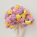 Carnation Crochet Bouquet Blanket - TheCuteCrochet