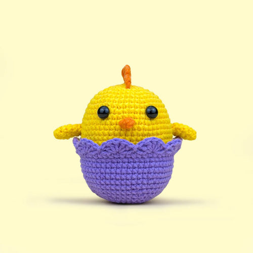Chirpy the Easter Chick Crochet Kit - TheCuteCrochet