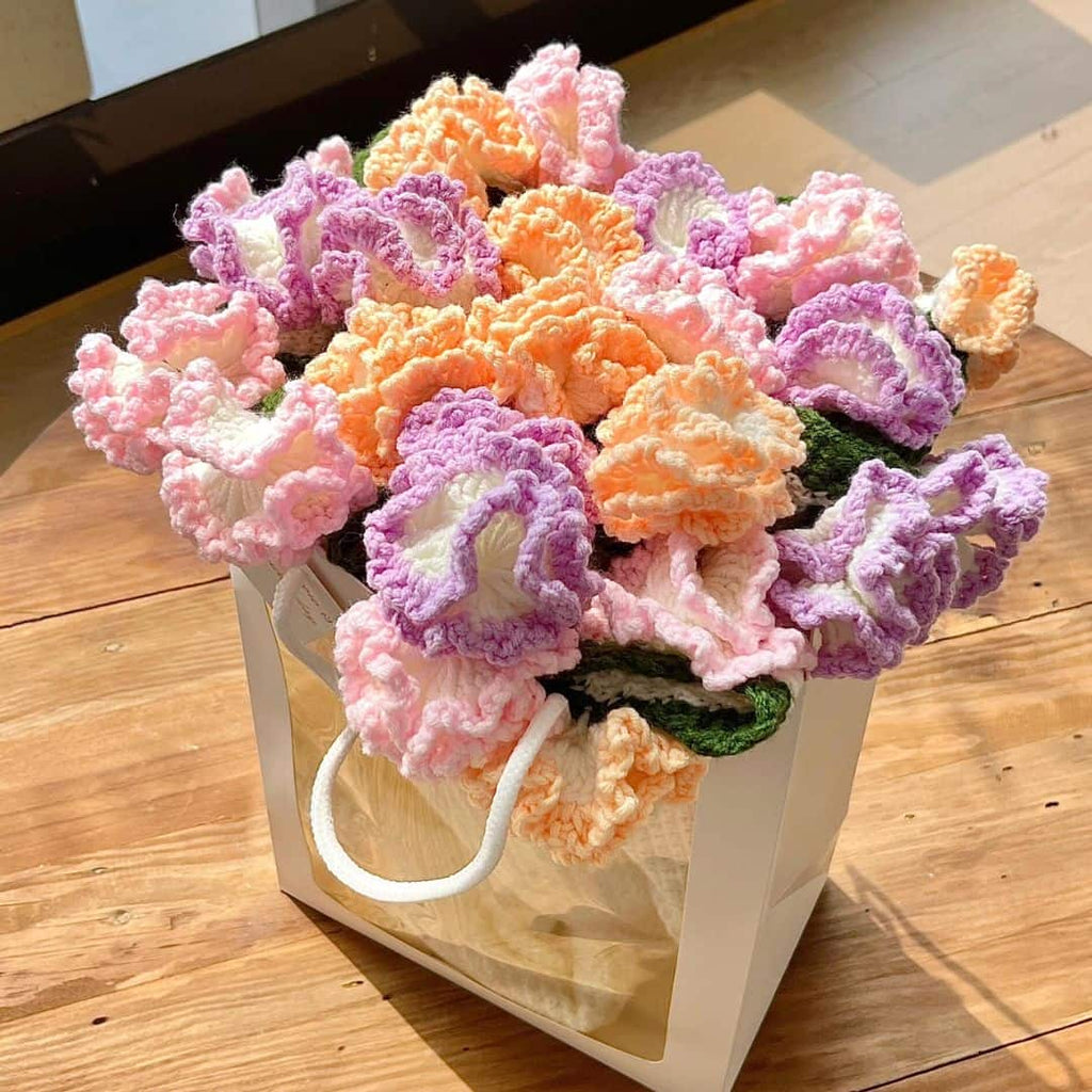 Crochet Carnation Blanket Pattern - TheCuteCrochet