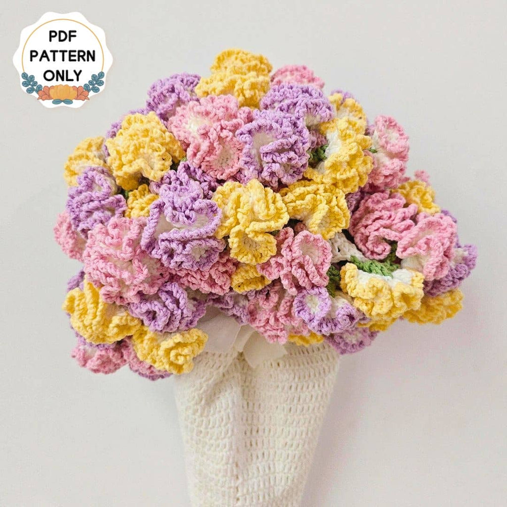 Crochet Carnation Blanket Pattern - TheCuteCrochet