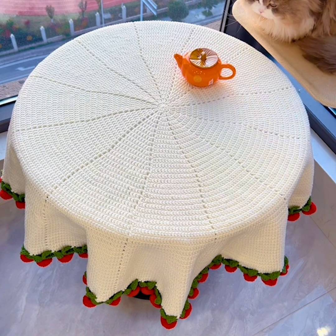 Crochet Flower Bouquet Blanket - TheCuteCrochet