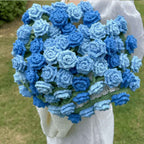 Crochet Pointed Rose Blanket Kit - TheCuteCrochet