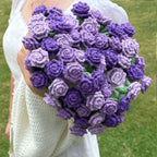 Crochet Pointed Rose Blanket Kit - TheCuteCrochet