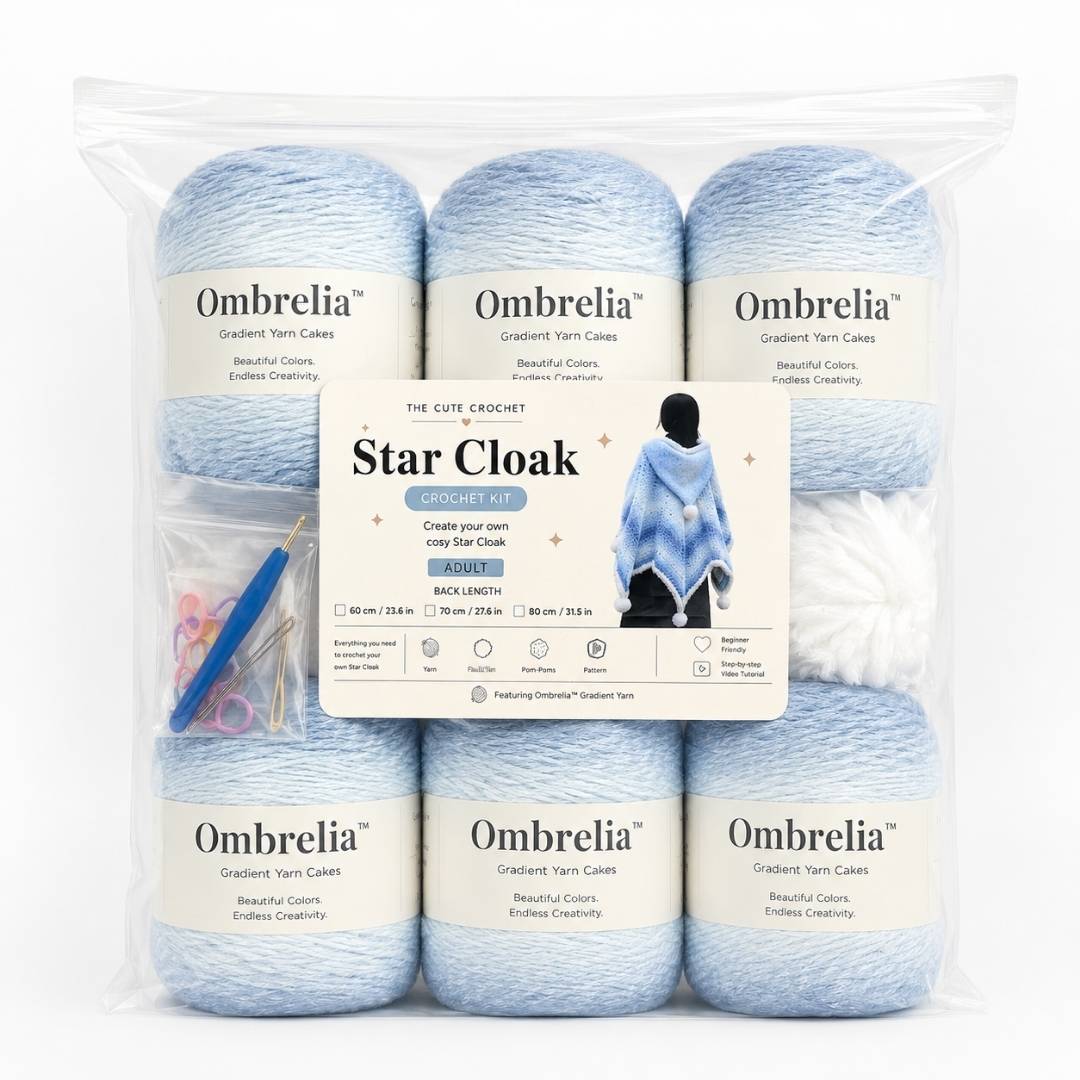 Crochet Star Cloak Kit - TheCuteCrochet
