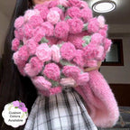Customizable Crochet Rose Blanket Kit - TheCuteCrochet