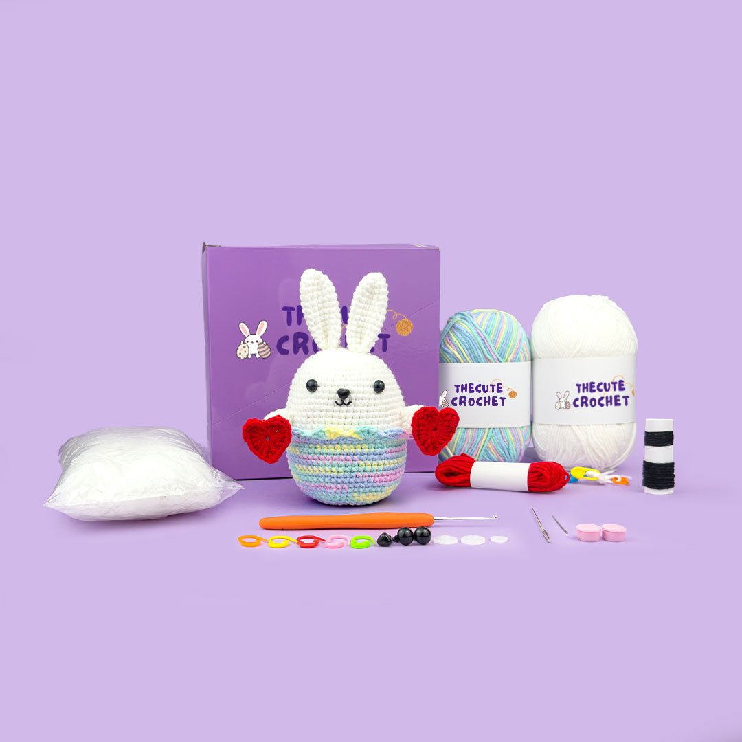 Fidget Spinner Bunny Crochet Kit - TheCuteCrochet