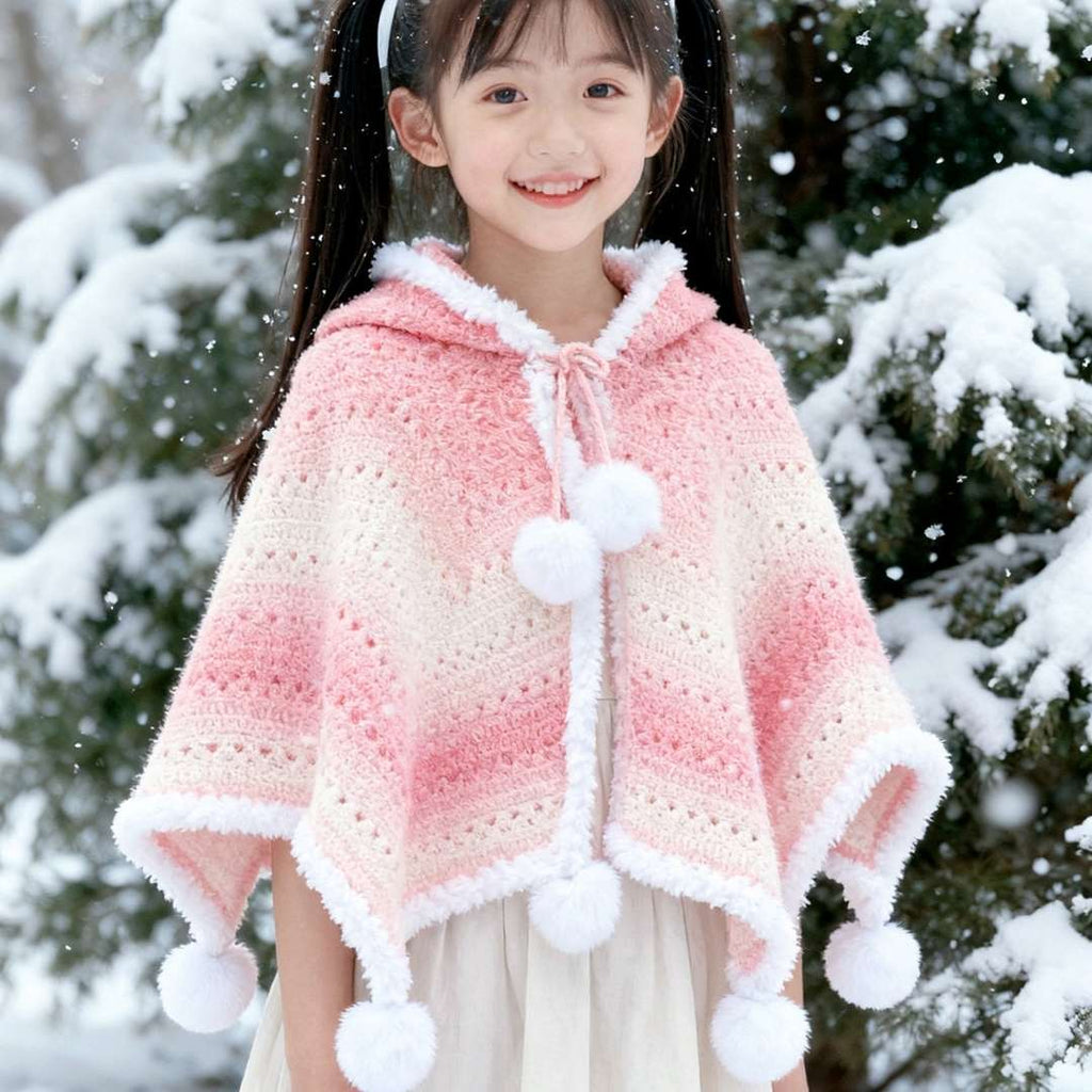 Handmade Crochet Star Cape for Kids - TheCuteCrochet