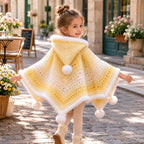 Handmade Crochet Star Cape for Kids - TheCuteCrochet