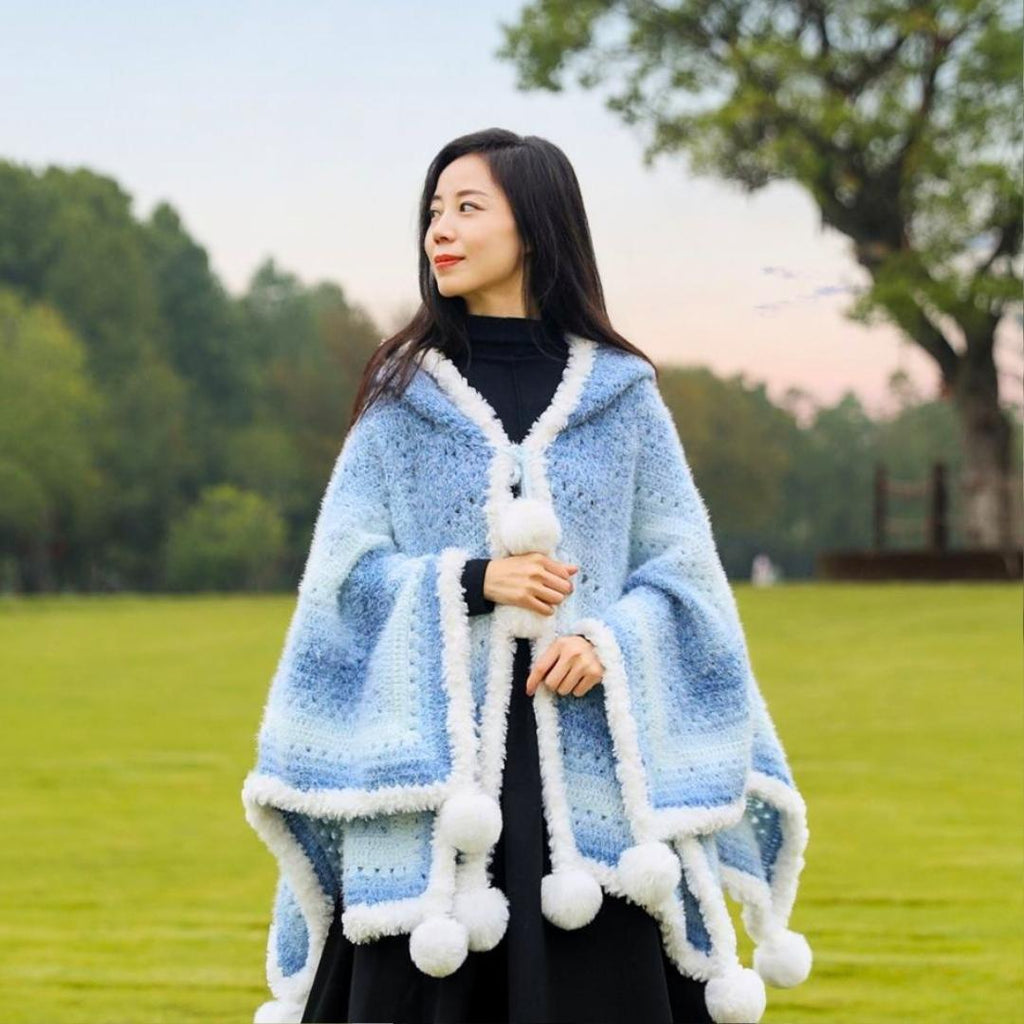Handmade Crochet Star Cloak for Adults - TheCuteCrochet