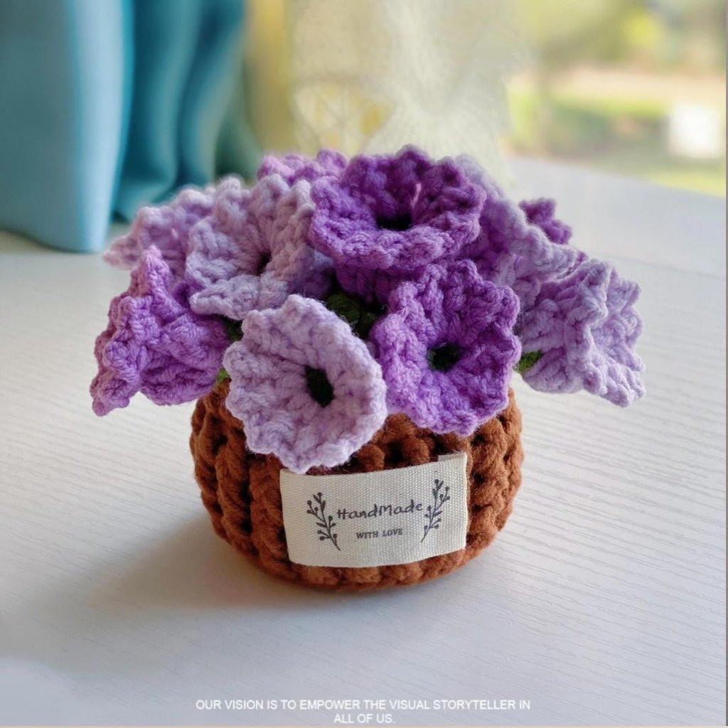 Lily of the Valley Crochet Coaster & Basket Pattern - TheCuteCrochet