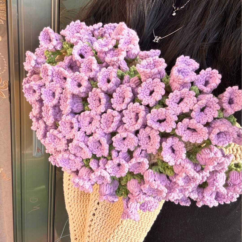 Lily of the Valley Crochet Kit – Beginner - Friendly Blanket DIY - TheCuteCrochet