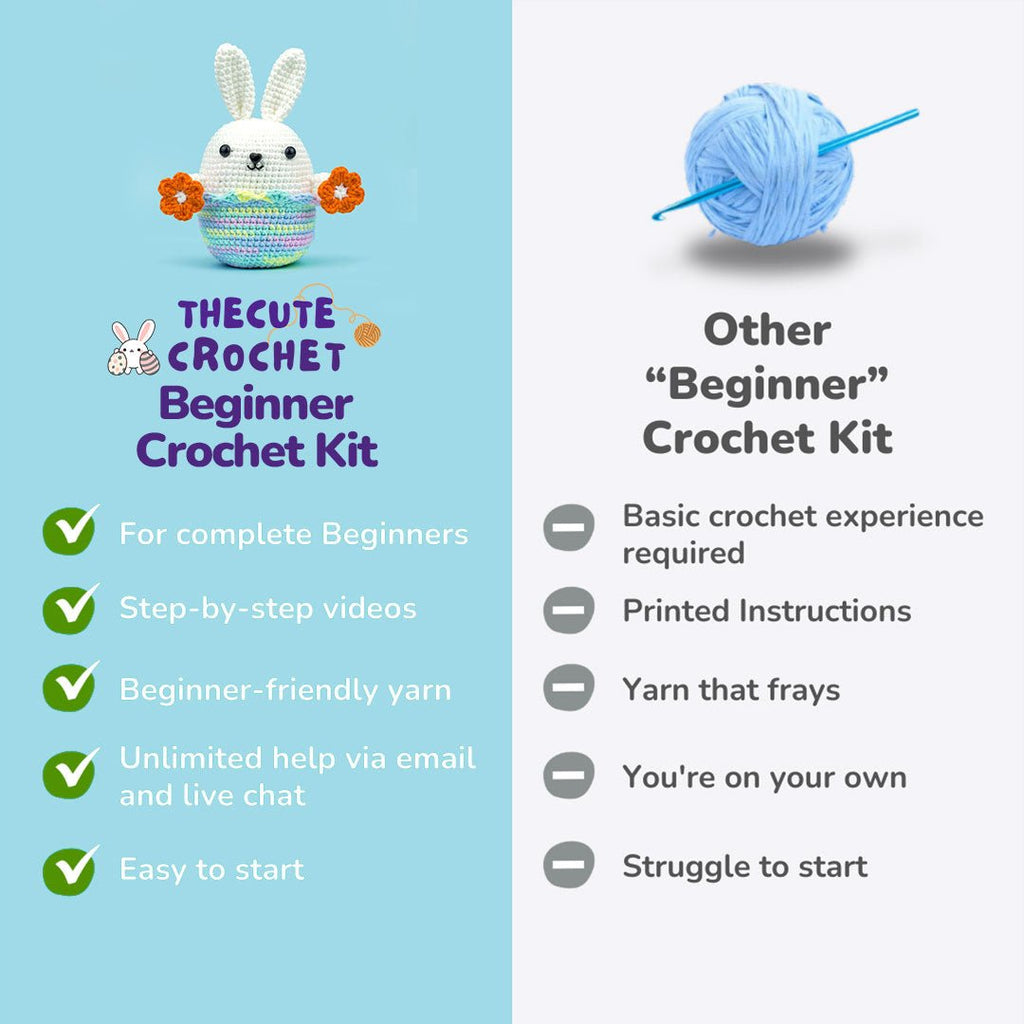 No - Sew Chirpy the Easter Chick Crochet Kit - TheCuteCrochet