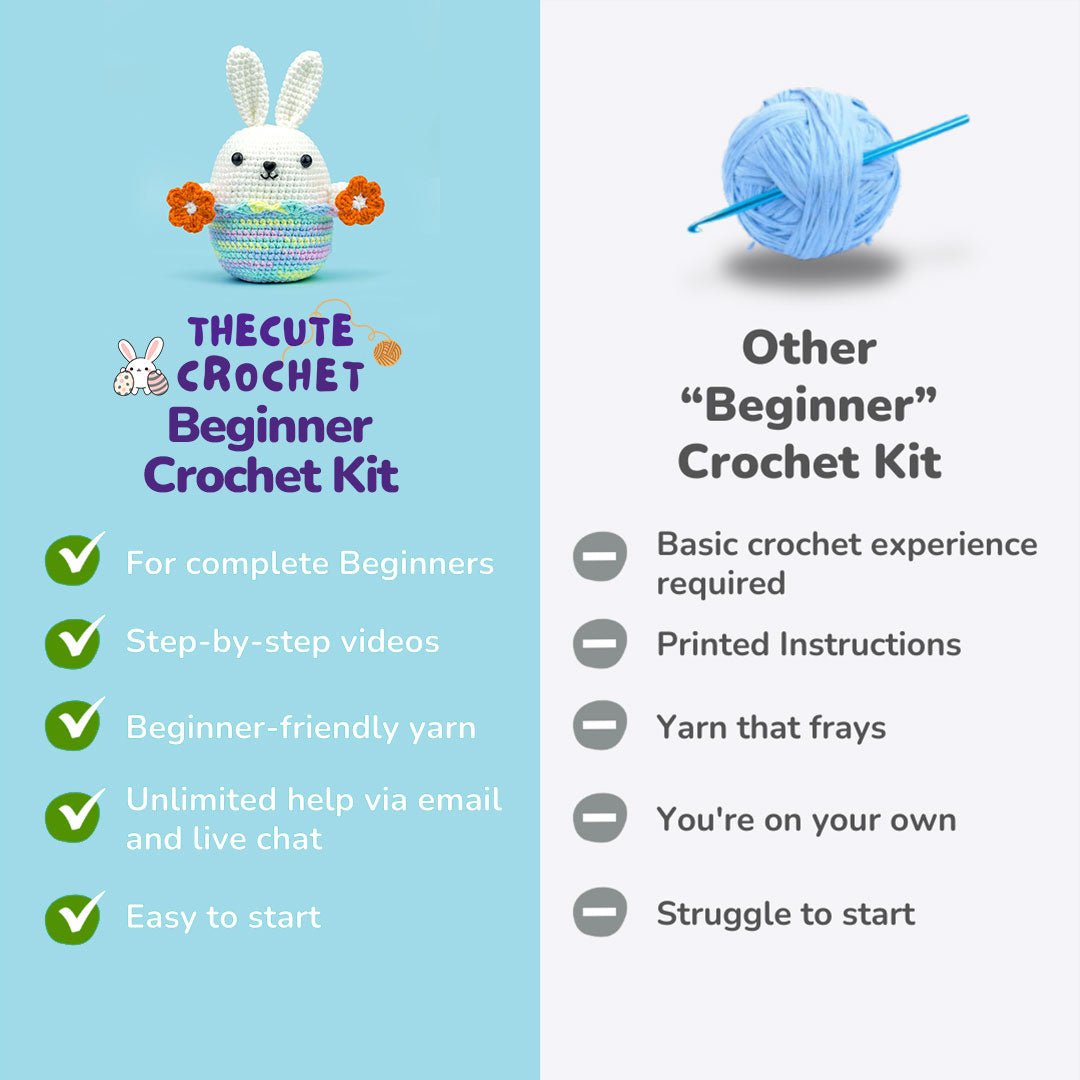 No - Sew Chirpy the Easter Chick Crochet Kit - TheCuteCrochet