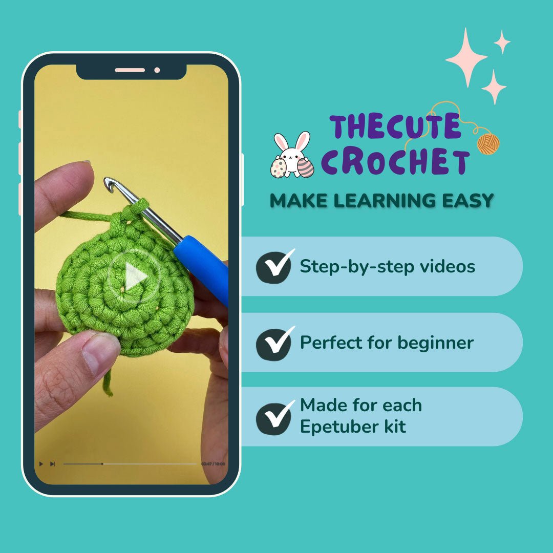 No - Sew Chirpy the Easter Chick Crochet Kit - TheCuteCrochet