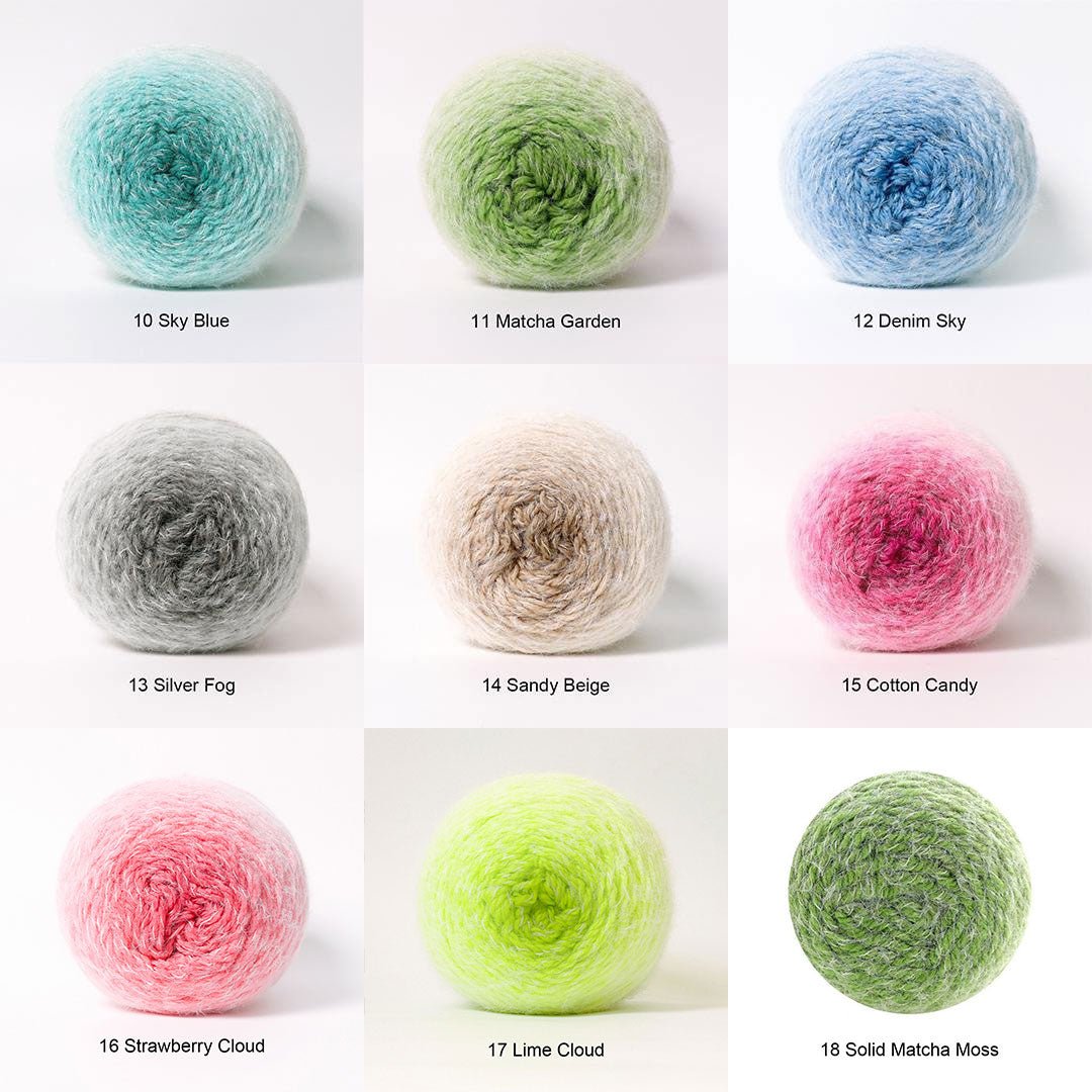 Ombre Yarn Cakes (200g/7.05 oz) – Gradient Yarn for Crocheting Blankets - TheCuteCrochet