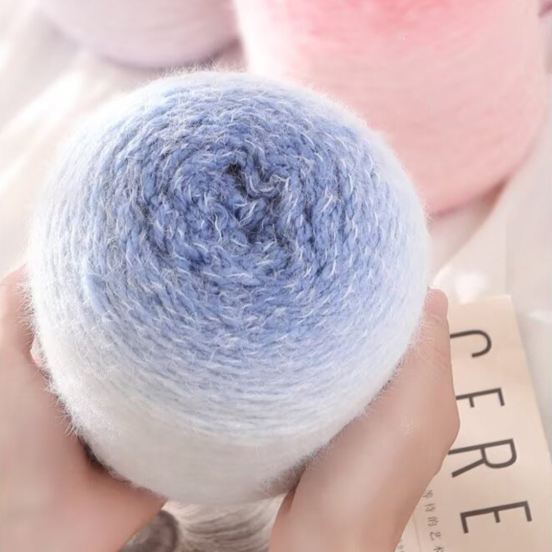 Ombre Yarn Cakes – Gradient Yarn for Crocheting Blankets - TheCuteCrochet