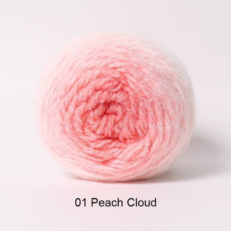 Ombre Yarn Cakes – Gradient Yarn for Crocheting Blankets - TheCuteCrochet