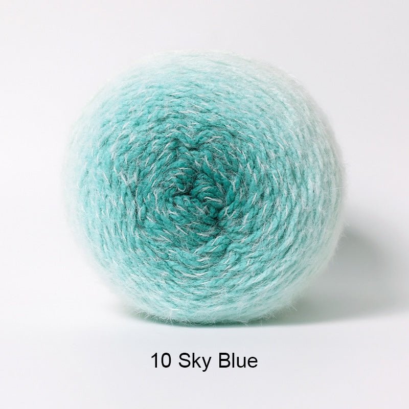 Ombre Yarn Cakes – Gradient Yarn for Crocheting Blankets - TheCuteCrochet